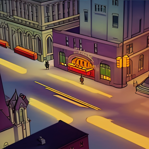 00463-3989097446-Fleischer Style an isometric neo-gothic city street at night, high contrast, 8k, deep shadows, atmospheric, cinematic, moody.png